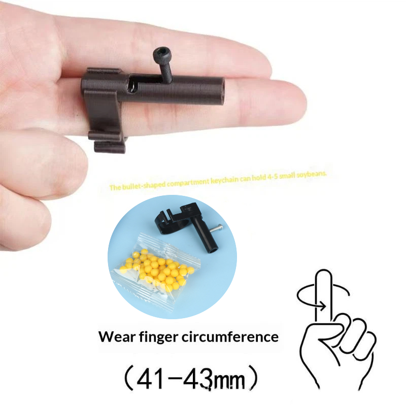 Electronics Gadgets For Kids - 1/5Sets Hidden Mini Plastic Bullet Launcher