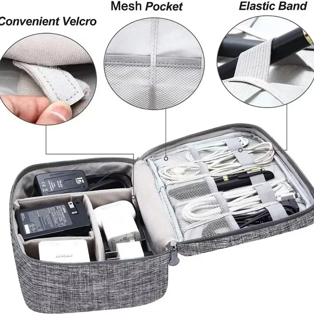 Electronics And Gadgets With A - Travel Portable Digital Storage Bag USB