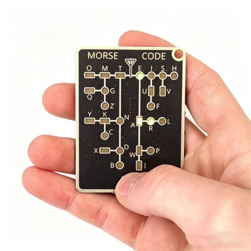 Electronics And Gadgets With Y - Pocket Portable Morse Code Trainer Card