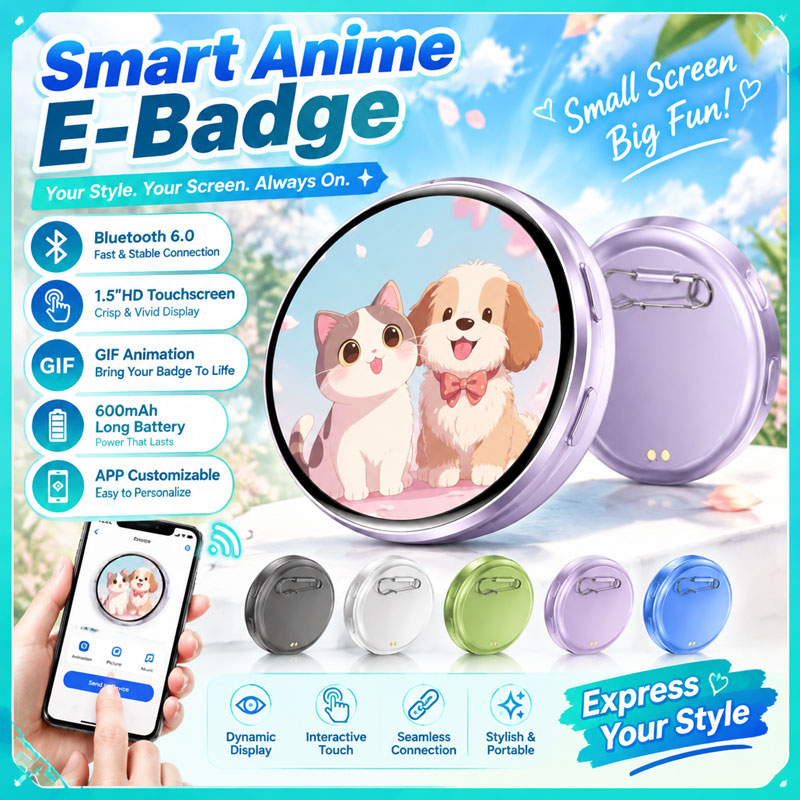 Electronics And Gadgets With Y - New HD Digital Badge with Electronic