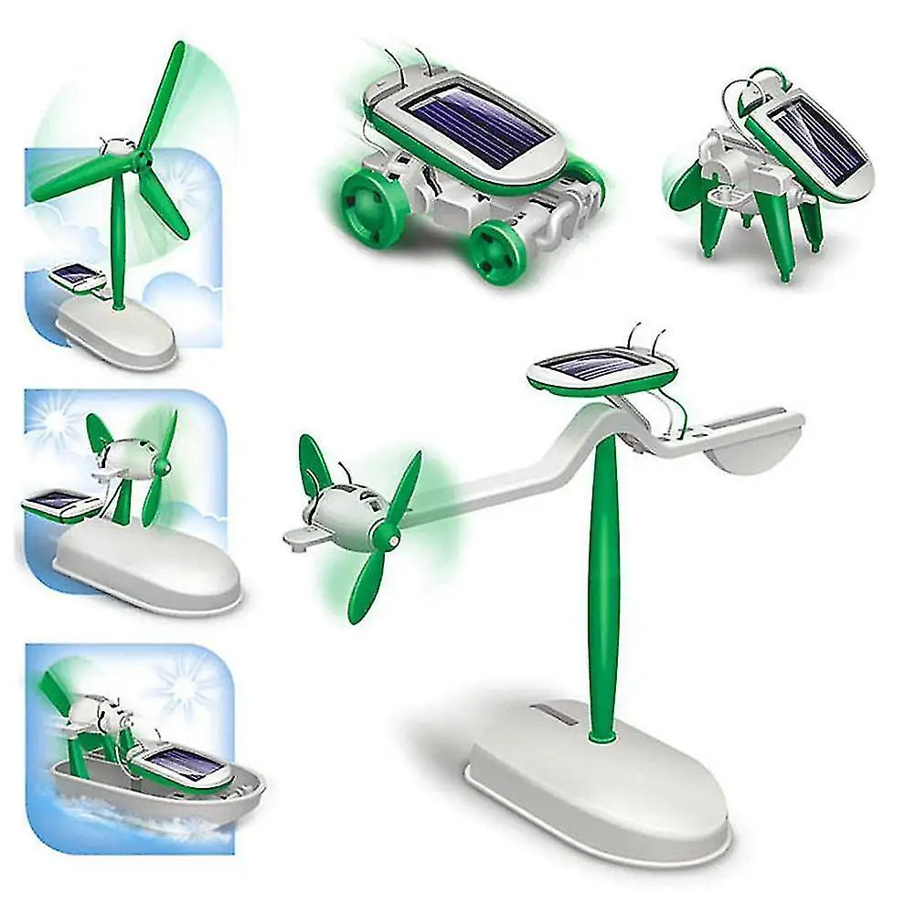 6-In-1 Solar-Power Robot Kit A - Electronics Gadgets For Kids review and price