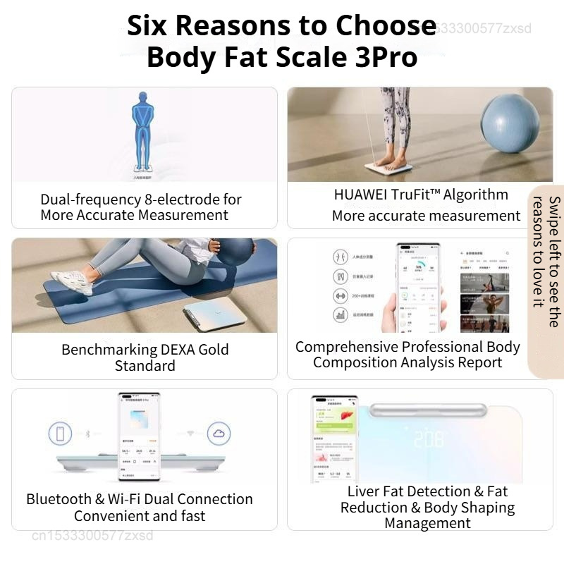 HUAWEI Body Fat Scale 3 Pro Wi - Body Fat Scale Smart review and price