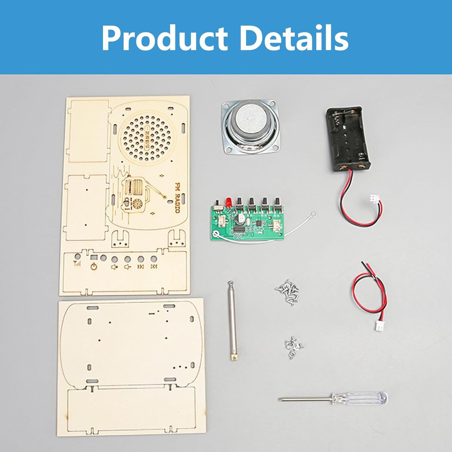 FM Radio Kit for Kids, STEM Pr - Electronics And Gadgets With Y review and price