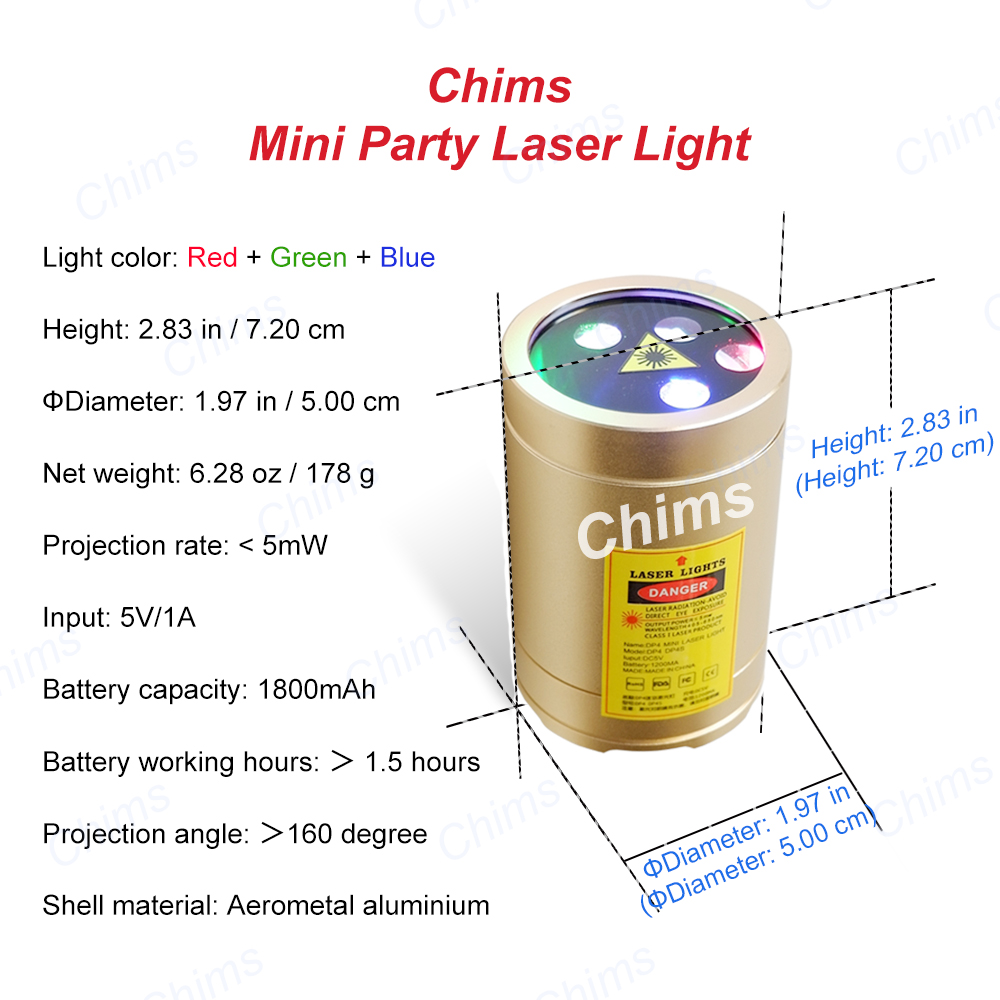 Chims Mini Laser Lights Portab - Mini Projector Portable review and price