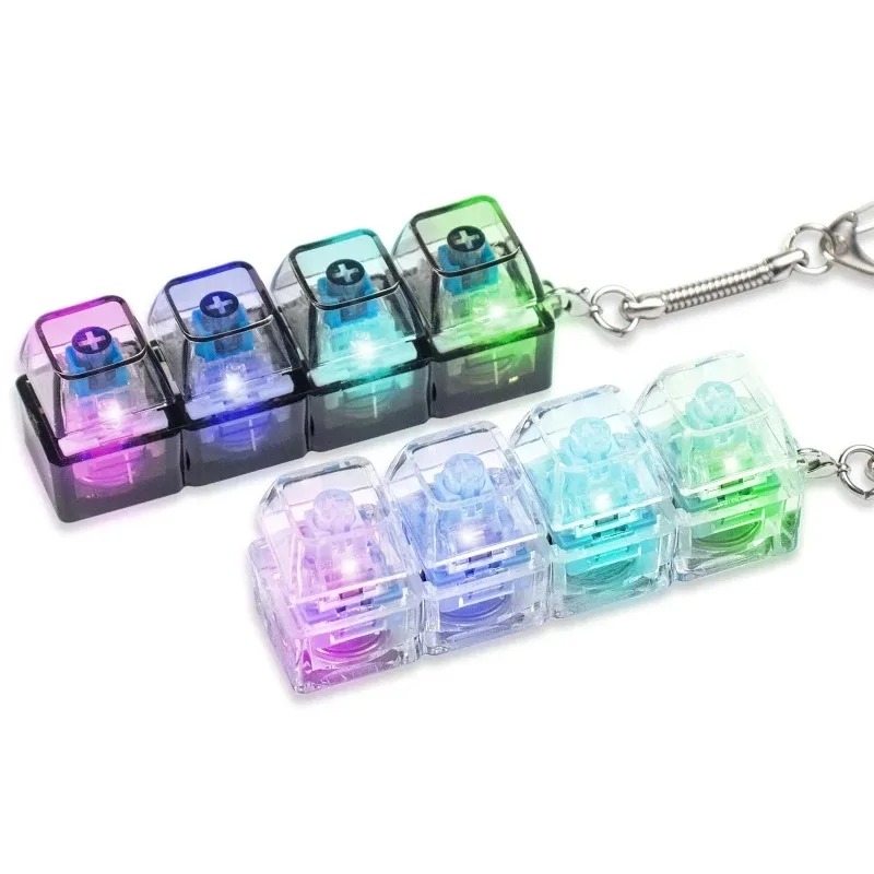 LED Keyboard Keychain Fidget T - Electronics Gadgets For Kids review and price