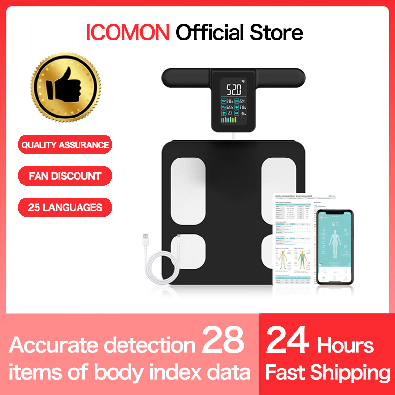 Smart 8 Electrode Scale Bioimp - Body Fat Scale Smart review and price