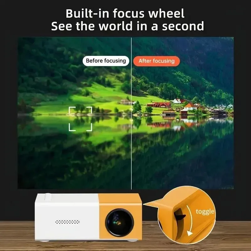 110V-220V Portable TV Projecto - Mini Projector Portable review and price