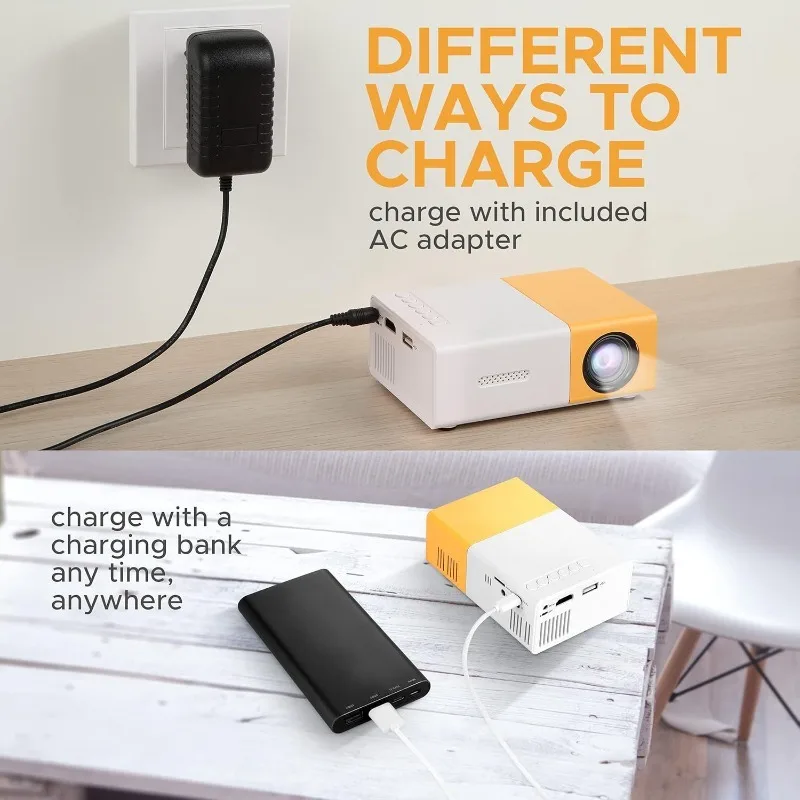 110V-220V Portable TV Projecto - Mini Projector Portable review and price