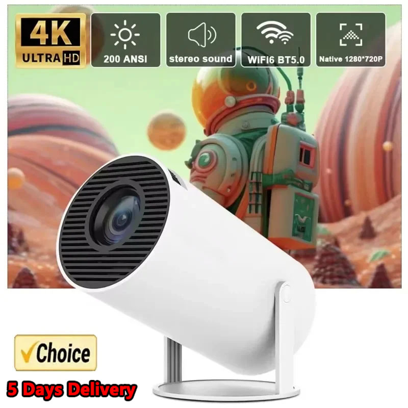 2026 New Projector 4K Android  - Mini Projector Portable review and price