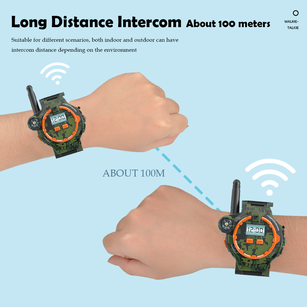 2Pcs Electronic Walkie Talkie  - Electronics And Gadgets With Y review and price