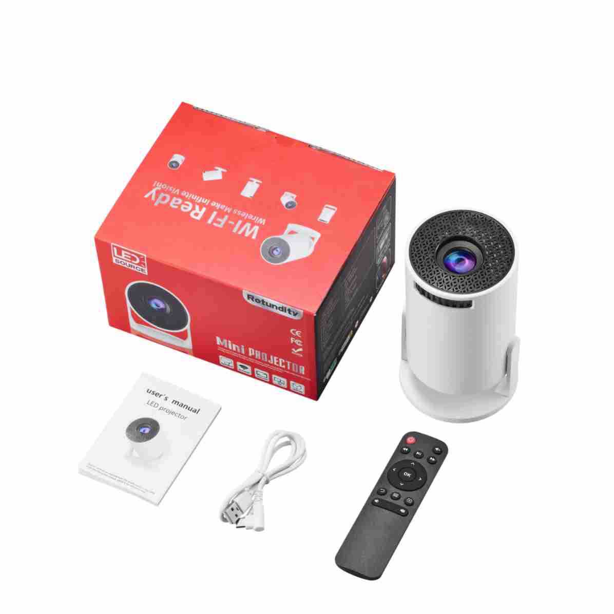 NEW Wifi HY300mini 2026  4K Sm - Mini Projector Portable review and price