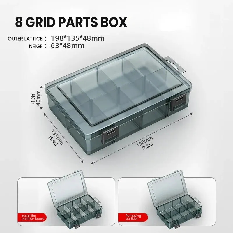 AIRAJ Plastic Tool Parts Box S - Electronics Gadgets And Accessories review and price