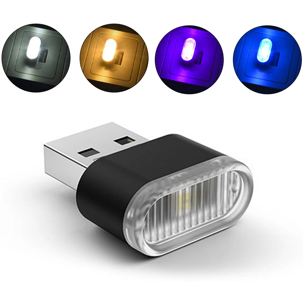 USB Auto Colorful Light Car Ac - Electronics Gadgets And Accessories review and price