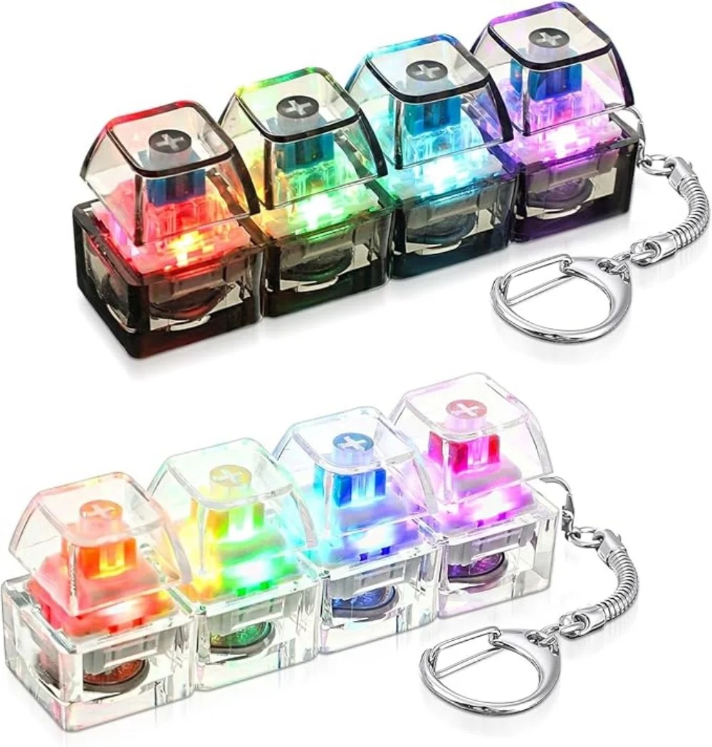 Fidget Toys LED Keyboard Keych - Electronics Gadgets For Kids review and price
