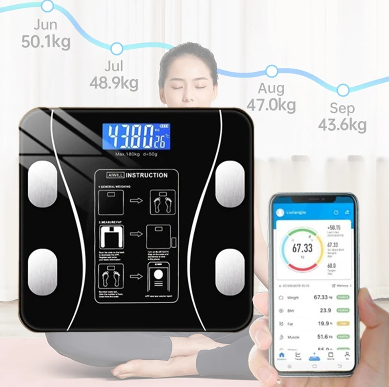 Smart USB Precise Digital Body - Body Fat Scale Smart review and price