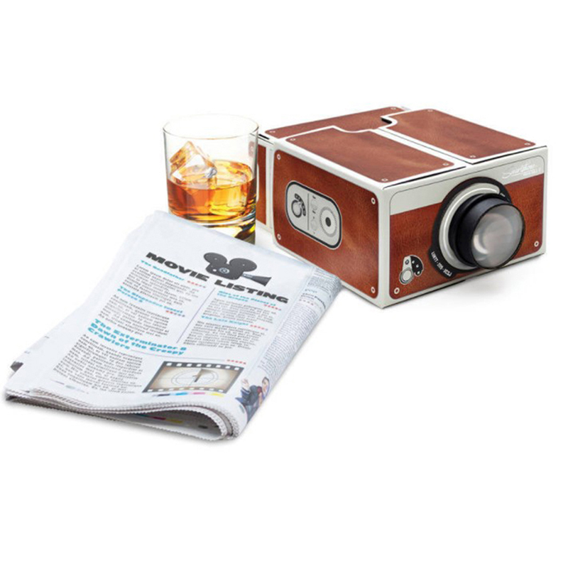 DIY 3D Projector Cardboard Min - Mini Projector Portable review and price