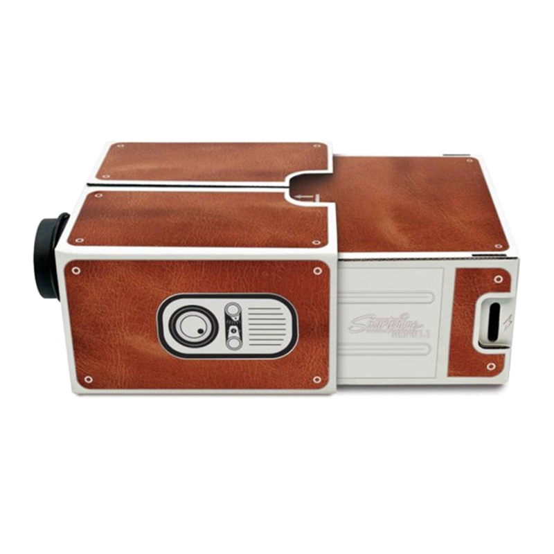 DIY 3D Projector Cardboard Min - Mini Projector Portable review and price