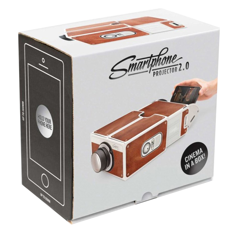 DIY 3D Projector Cardboard Min - Mini Projector Portable review and price