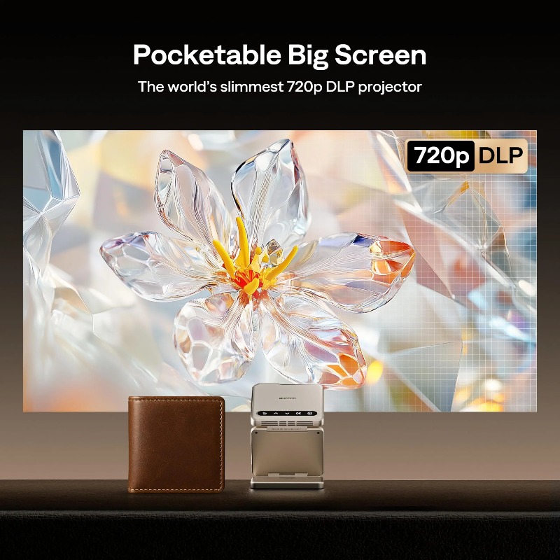 Yinzam ZIP Gold Tri-Fold Porta - Mini Projector Portable review and price