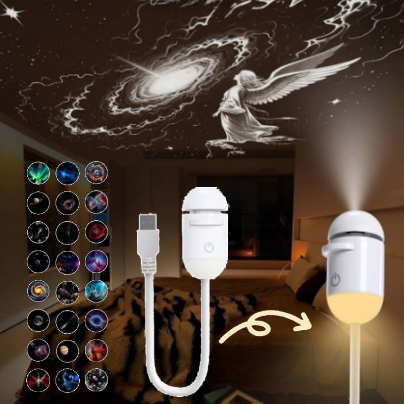 Galaxy Star Projector Night Li - Mini Projector Portable review and price