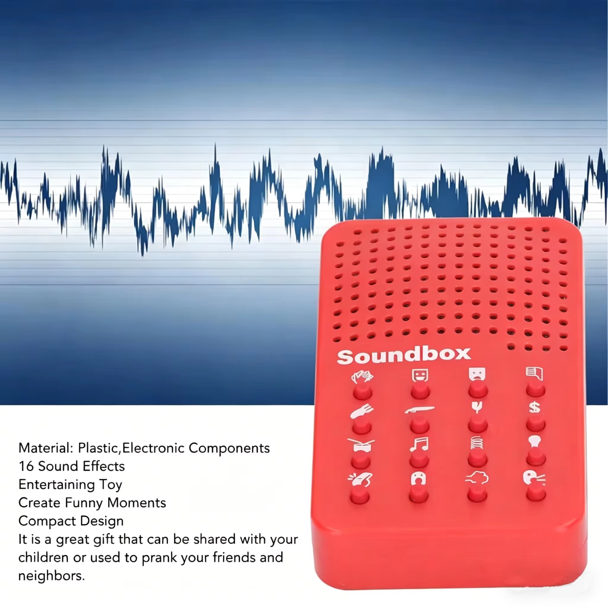 Compact Funny Sound Machine 16 - Electronics And Gadgets With Y review and price