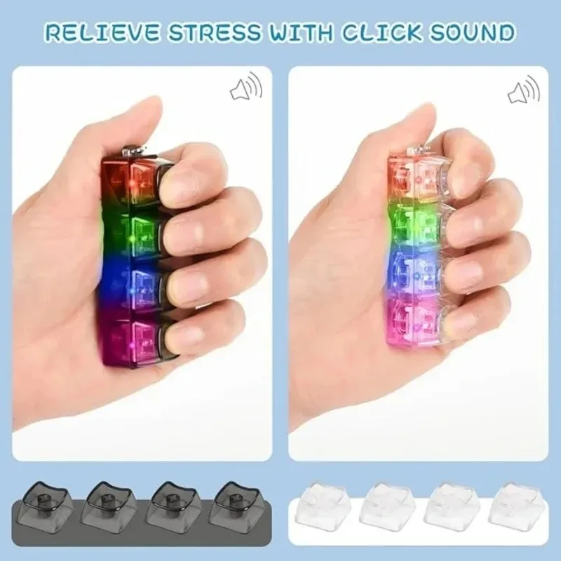 LED Keyboard /'Keychain Fidget - Electronics Gadgets For Kids review and price