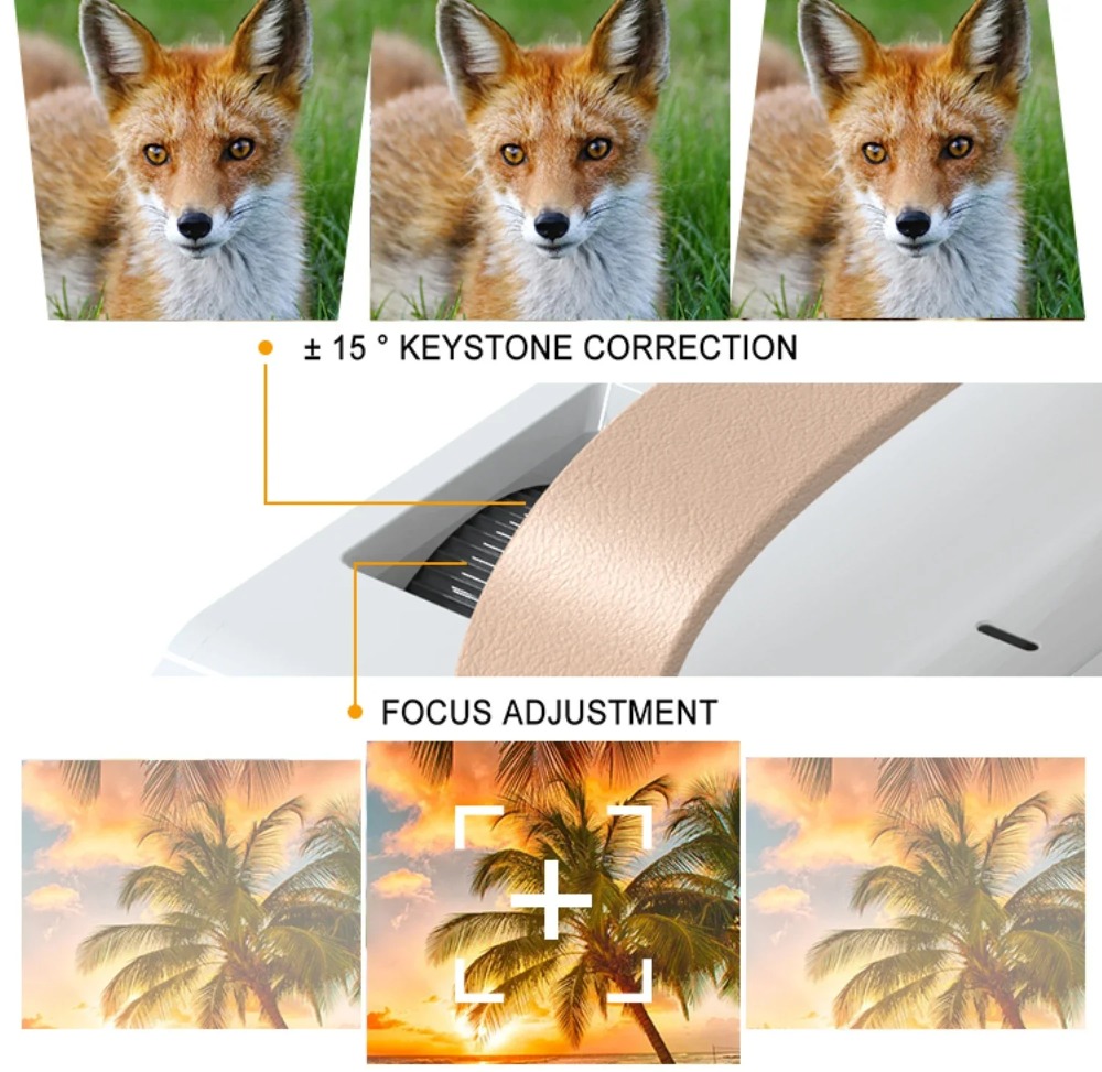 Portable Smart 4K Projector Mi - Mini Projector Portable review and price